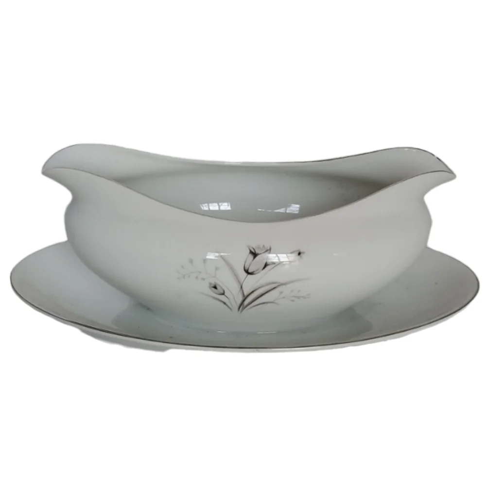 Gravy Sauce Boat Sauciè Bowl Dish Plate Creative Royal Elegance JAPAN